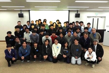 新歓集合写真