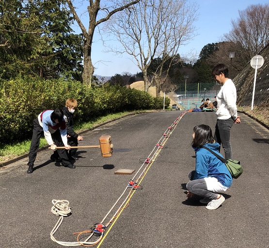 フィールド調査実習の様子